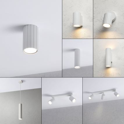 Brilagi - Bodové svietidlo CRISPINA 1xGU10/10W/230V 10 cm biela