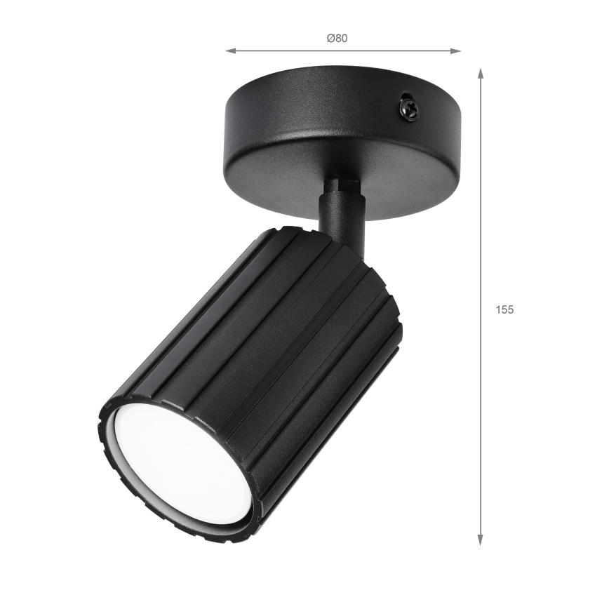 Brilagi - Bodové svietidlo CRISPINA 1xGU10/10W/230V čierna