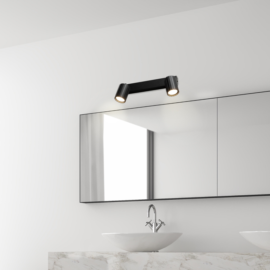 Brilagi - Bodové svietidlo CRISPINA 2xGU10/10W/230V čierne