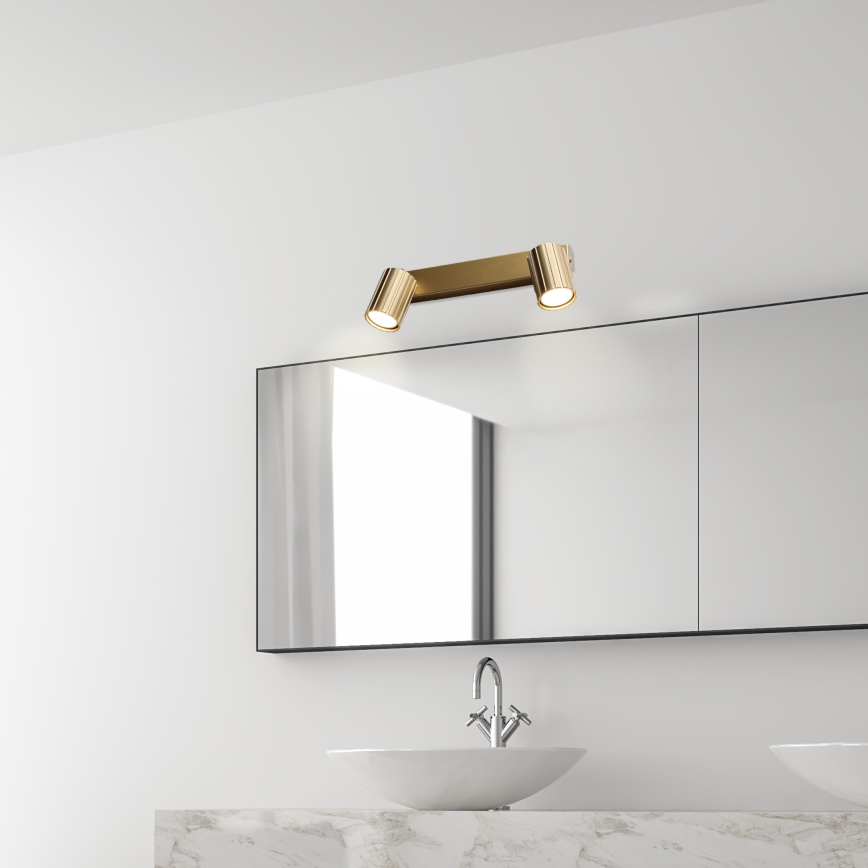 Brilagi - Bodové svietidlo CRISPINA 2xGU10/10W/230V zlaté