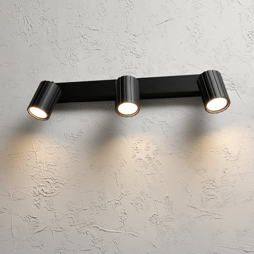 Brilagi - Bodové svietidlo CRISPINA 3xGU10/10W/230V čierna