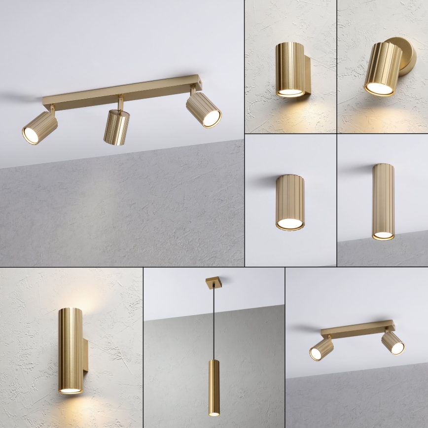 Brilagi - Bodové svietidlo CRISPINA 3xGU10/10W/230V zlaté