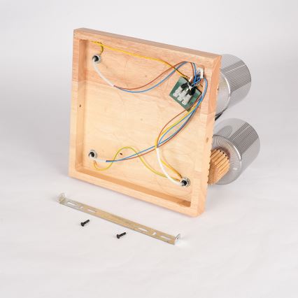 Brilagi - Bodové svietidlo HYGGE 4xE14/15W/230V kaučukovník/dymová