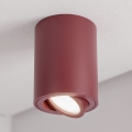 BRILAGI - Bodové svietidlo MIA 1xGU10/30W/230V 100x80 mm bordová