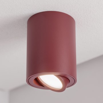 BRILAGI - Bodové svietidlo MIA 1xGU10/30W/230V 100x80 mm bordová