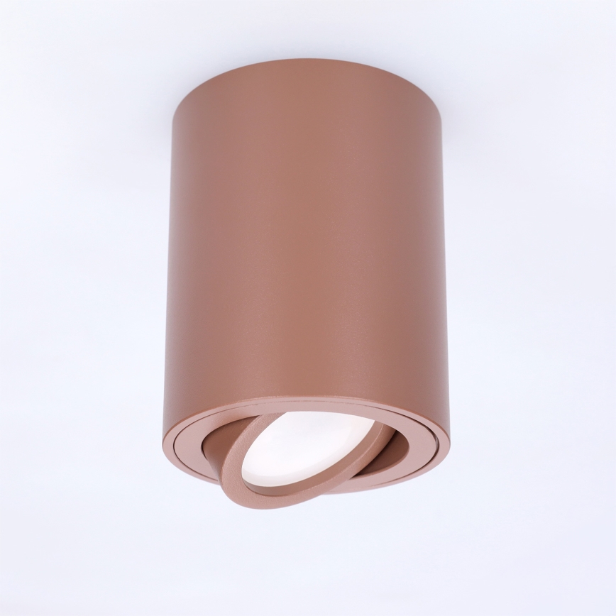 BRILAGI - Bodové svietidlo MIA 1xGU10/30W/230V 100x80 mm hnedé