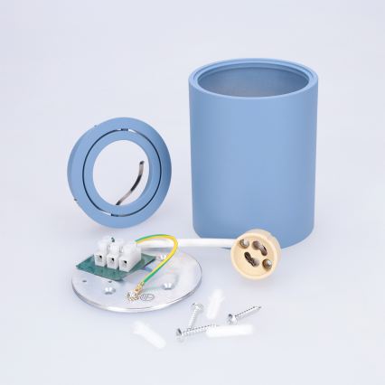 BRILAGI - Bodové svietidlo MIA 1xGU10/30W/230V 100x80 mm modrá