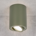 BRILAGI - Bodové svietidlo MIA 1xGU10/30W/230V 100x80 mm tmavozelená
