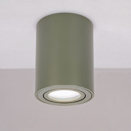 BRILAGI - Bodové svietidlo MIA 1xGU10/30W/230V 100x80 mm tmavozelená