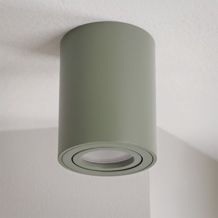BRILAGI - Bodové svietidlo MIA 1xGU10/30W/230V 100x80 mm tmavozelená