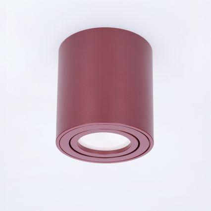 BRILAGI - Bodové svietidlo MIA 1xGU10/30W/230V 84x80 mm bordové
