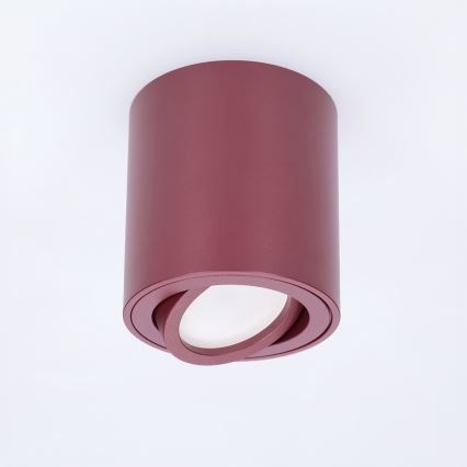 BRILAGI - Bodové svietidlo MIA 1xGU10/30W/230V 84x80 mm bordové