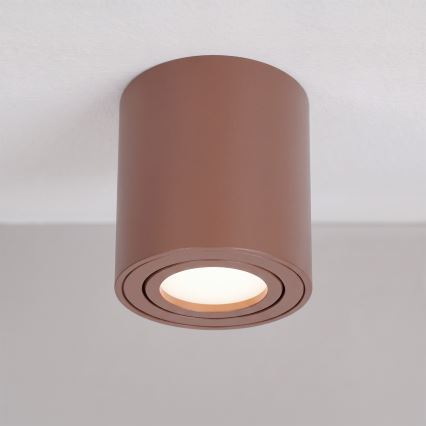 BRILAGI - Bodové svietidlo MIA 1xGU10/30W/230V 84x80 mm hnedá
