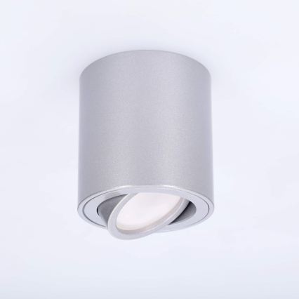 BRILAGI - Bodové svietidlo MIA 1xGU10/30W/230V 84x80 mm strieborné