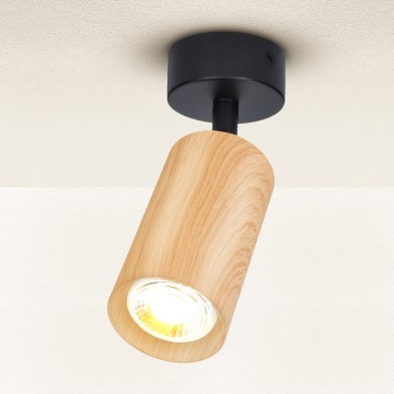 Brilagi - Bodové svietidlo SELE 1xGU10/30W/230V čierna/dub