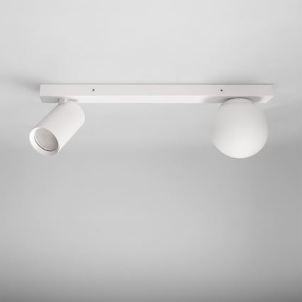 Brilagi - Bodové svietidlo SELE BALL 1xGU10/30W/230V + 1xG9/10W biela