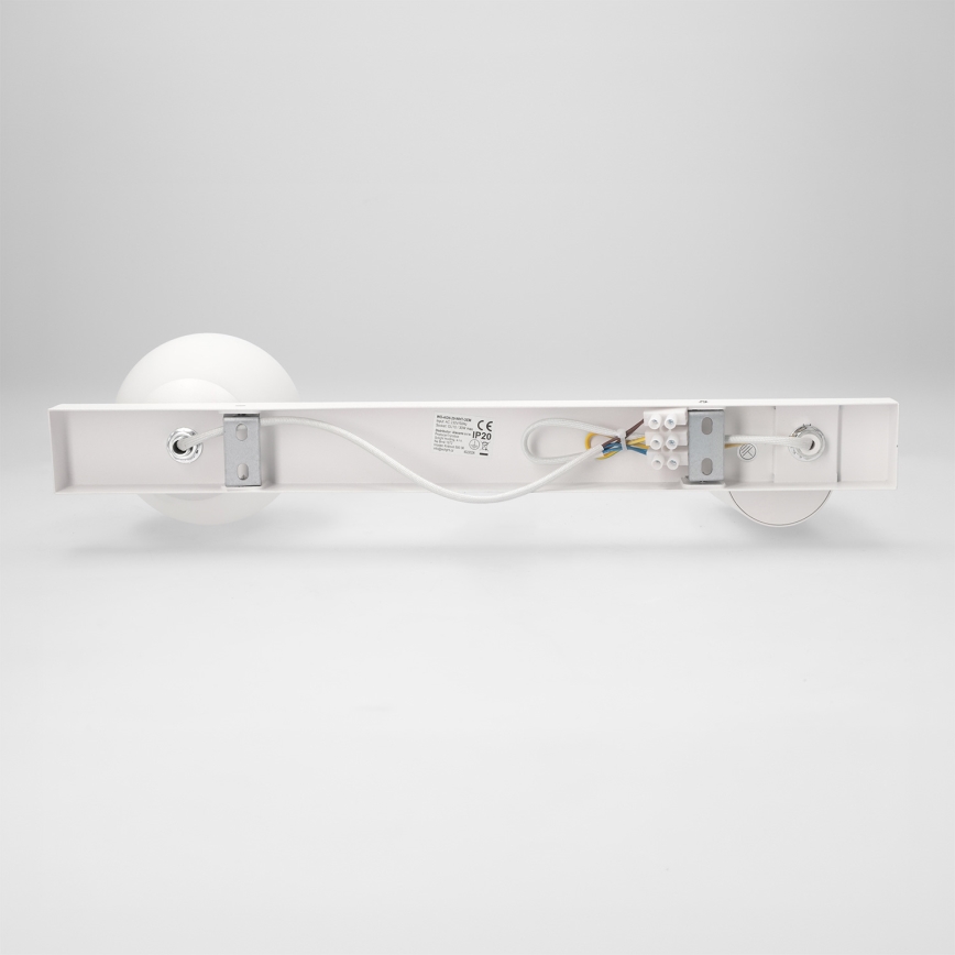 Brilagi - Bodové svietidlo SELE BALL 1xGU10/30W/230V + 1xG9/10W biela