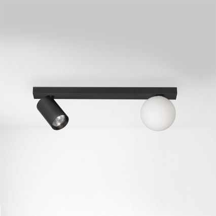 Brilagi - Bodové svietidlo SELE BALL 1xGU10/30W/230V + 1xG9/10W čierna