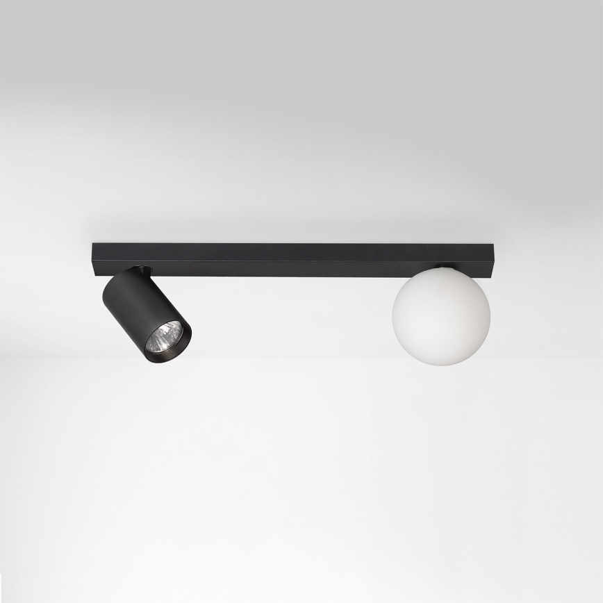 Brilagi - Bodové svietidlo SELE BALL 1xGU10/30W/230V + 1xG9/10W čierna