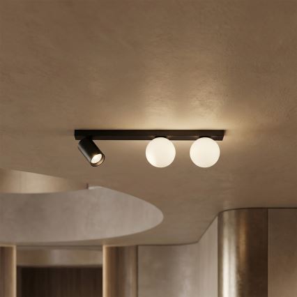 Brilagi - Bodové svietidlo SELE BALL 1xGU10/30W/230V + 2xG9/10W čierna