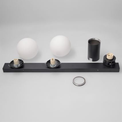 Brilagi - Bodové svietidlo SELE BALL 1xGU10/30W/230V + 2xG9/10W čierna