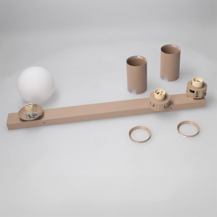 Brilagi - Bodové svietidlo SELE BALL 2xGU10/30W/230V + 1xG9/10W béžové