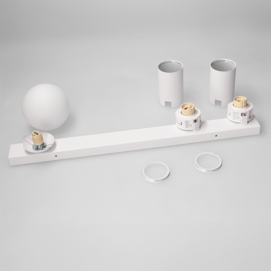 Brilagi - Bodové svietidlo SELE BALL 2xGU10/30W/230V + 1xG9/10W biela