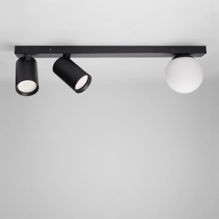 Brilagi - Bodové svietidlo SELE BALL 2xGU10/30W/230V + 1xG9/10W čierna