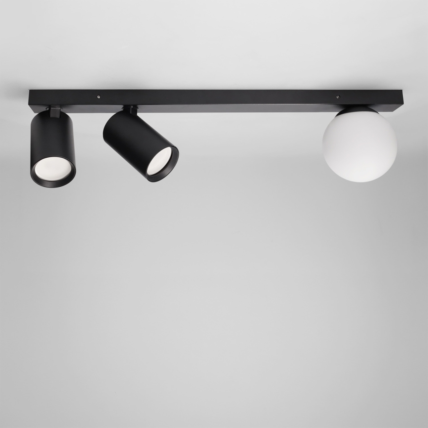 Brilagi - Bodové svietidlo SELE BALL 2xGU10/30W/230V + 1xG9/10W čierna