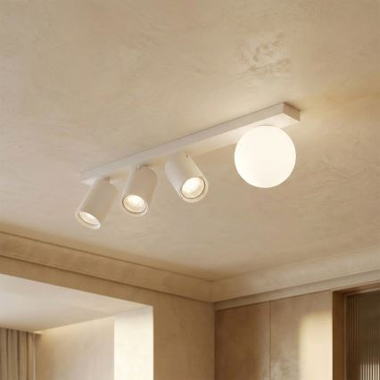 Brilagi - Bodové svietidlo SELE BALL 3xGU10/30W/230V + 1xG9/10W biela