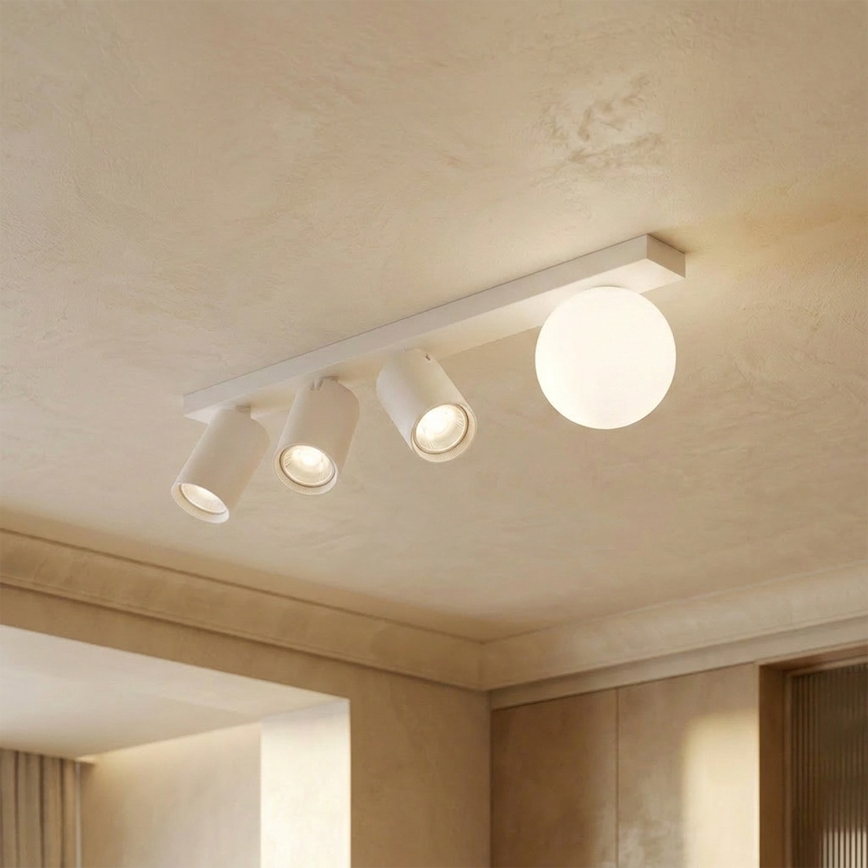 Brilagi - Bodové svietidlo SELE BALL 3xGU10/30W/230V + 1xG9/10W biela