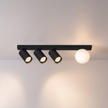 Brilagi - Bodové svietidlo SELE BALL 3xGU10/30W/230V + 1xG9/10W čierna
