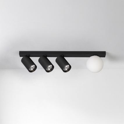 Brilagi - Bodové svietidlo SELE BALL 3xGU10/30W/230V + 1xG9/10W čierna