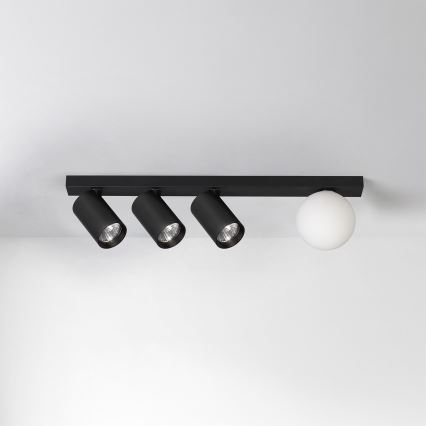 Brilagi - Bodové svietidlo SELE BALL 3xGU10/30W/230V + 1xG9/10W čierna