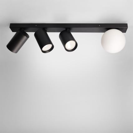 Brilagi - Bodové svietidlo SELE BALL 3xGU10/30W/230V + 1xG9/10W čierna