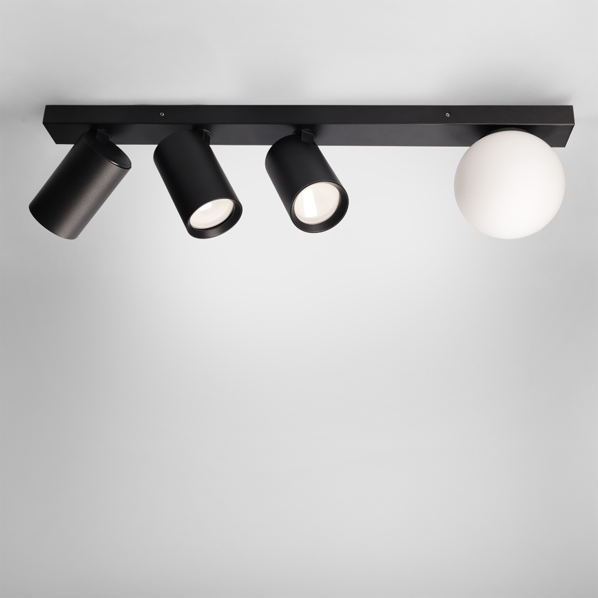 Brilagi - Bodové svietidlo SELE BALL 3xGU10/30W/230V + 1xG9/10W čierna