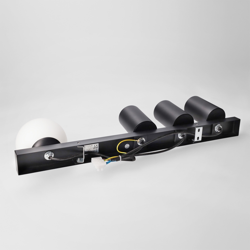 Brilagi - Bodové svietidlo SELE BALL 3xGU10/30W/230V + 1xG9/10W čierna