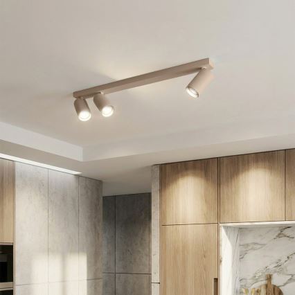 Brilagi - Bodové svietidlo SELE LONG 3xGU10/30W/230V béžové