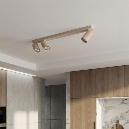 Brilagi - Bodové svietidlo SELE LONG 3xGU10/30W/230V béžové