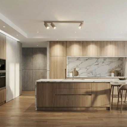 Brilagi - Bodové svietidlo SELE LONG 3xGU10/30W/230V béžové