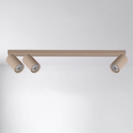 Brilagi - Bodové svietidlo SELE LONG 3xGU10/30W/230V béžové