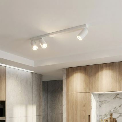 Brilagi - Bodové svietidlo SELE LONG 3xGU10/30W/230V biele