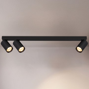 Brilagi - Bodové svietidlo SELE LONG 3xGU10/30W/230V čierna