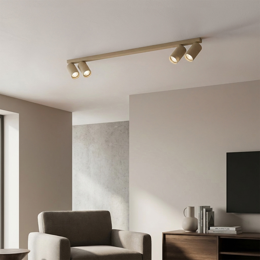 Brilagi - Bodové svietidlo SELE LONG 4xGU10/30W/230V béžové