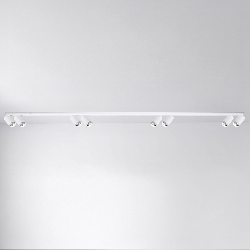 Brilagi - Bodové svietidlo SELE LONG 8xGU10/30W/230V biela