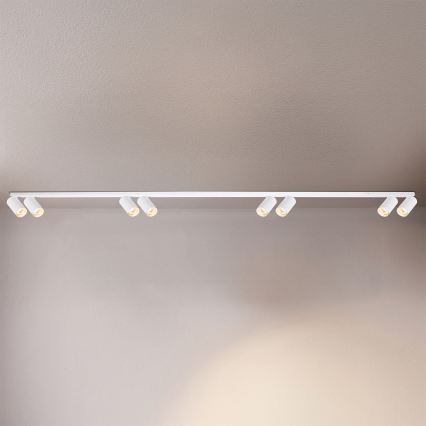 Brilagi - Bodové svietidlo SELE LONG 8xGU10/30W/230V biela