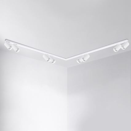 Brilagi - Bodové svietidlo SELE LONG 8xGU10/30W/230V biela