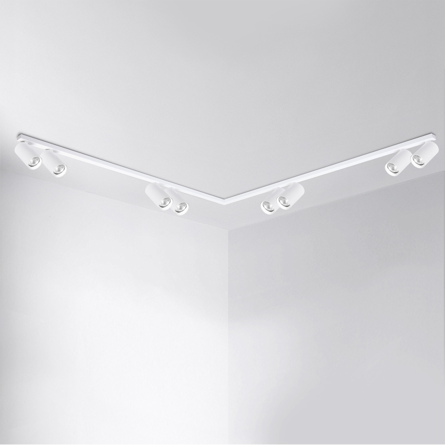 Brilagi - Bodové svietidlo SELE LONG 8xGU10/30W/230V biela