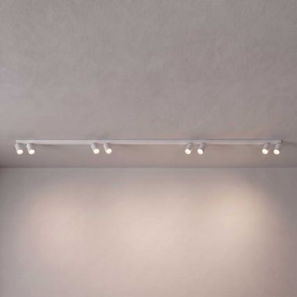 BRILAGI - Bodové svietidlo SELE LONG 8xGU10/30W/230V biela