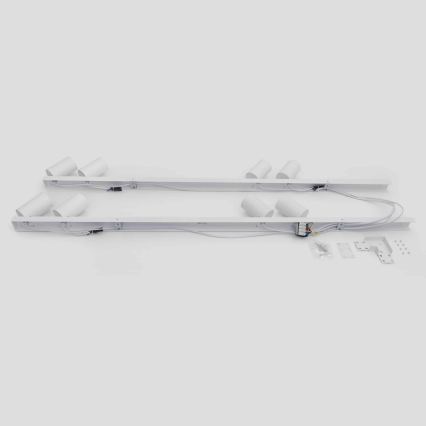 BRILAGI - Bodové svietidlo SELE LONG 8xGU10/30W/230V biela